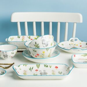 Hand-painted Ceramic Tableware Set
