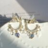 Butterfly Wreath Earrings - Image 4