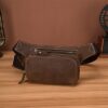 Cowhide Men's Waist Bag - Image 5